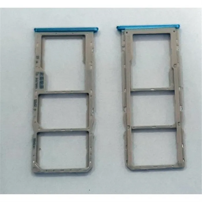 Soporte o bandeja sim azul para Oppo A15 calidad premium