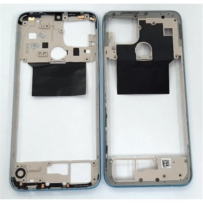 Carcasa trasera o marco azul para Oppo A15 calidad premium