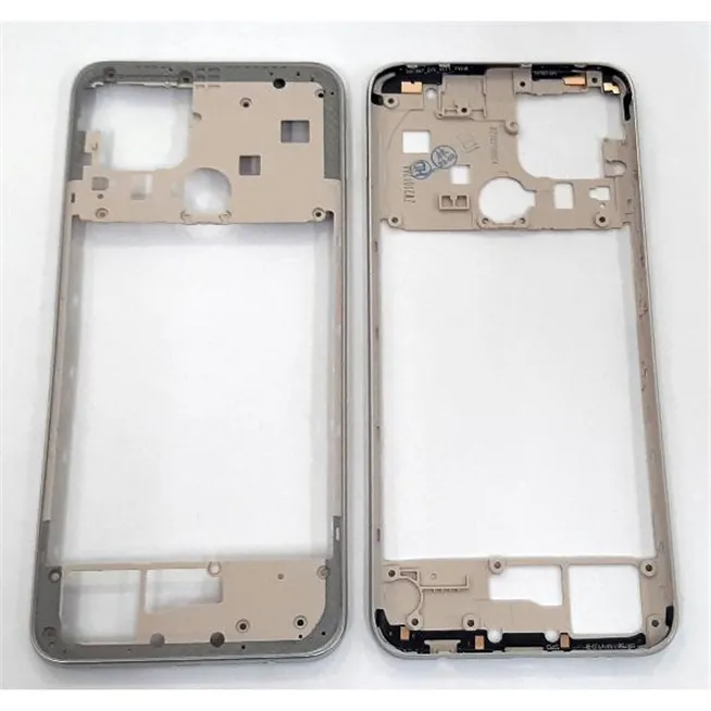 Carcasa trasera o marco plata para Oppo A15 calidad premium