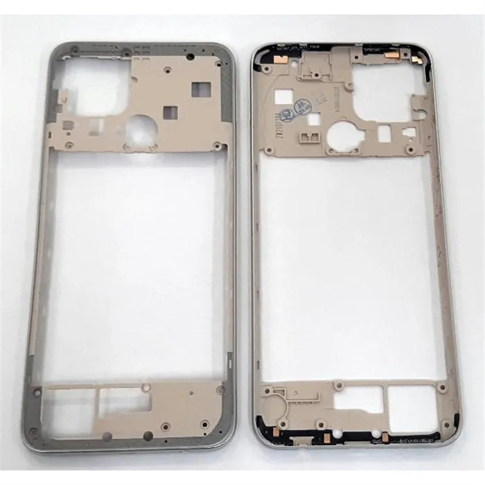 Carcasa trasera o marco plata para Oppo A15 calidad premium