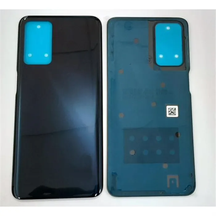 Tapa trasera o tapa bateria negra para Oppo A16 A16S