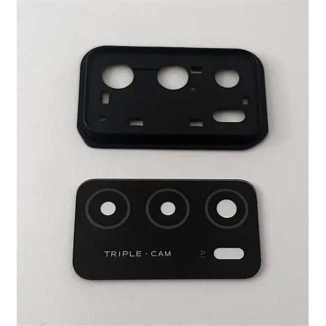 Cubierta camara negra para Oppo A16 CPH2269 calidad premium
