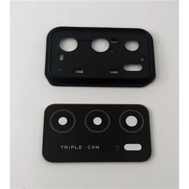 Cubierta camara negra para Oppo A16 CPH2269 calidad premium