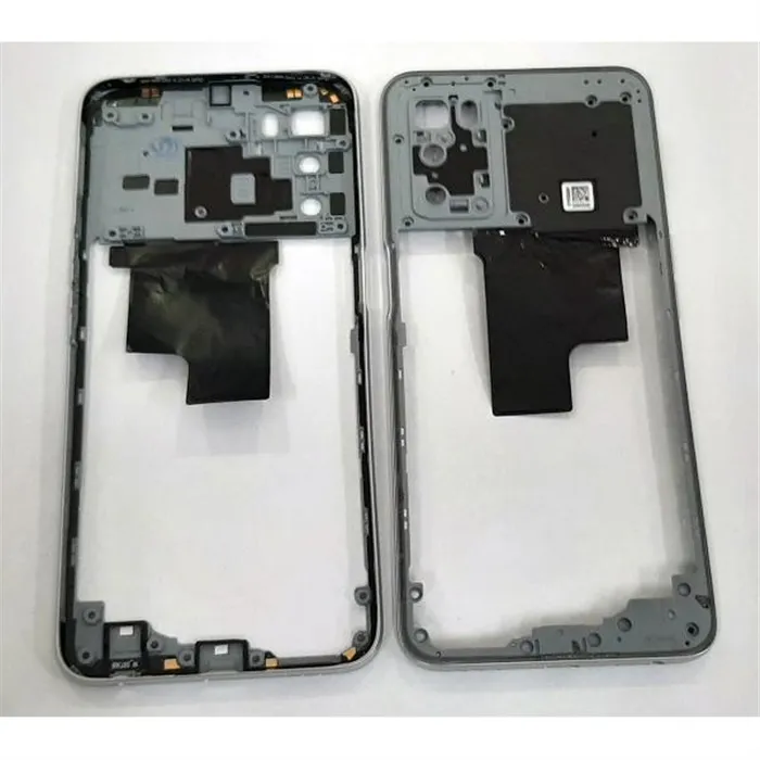 Carcasa trasera o marco plata para Oppo A16 CPH2269 A16S CPH2271 calidad premium