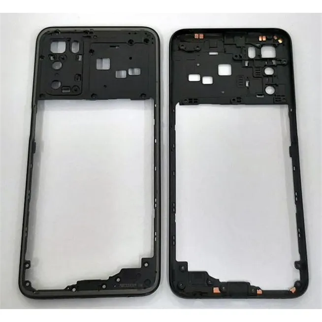 Carcasa trasera o marco negro para Oppo A16 CPH2269 A16S CPH2271 calidad premium
