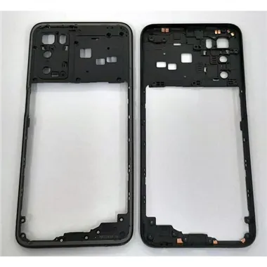Carcasa trasera o marco negro para Oppo A16 CPH2269 A16S CPH2271 calidad premium