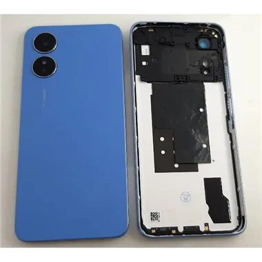 Tapa trasera o tapa bateria azul para Oppo A17 CPH2477 mas cubierta camara