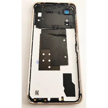 Tapa trasera o tapa bateria naranja para Oppo A17 CPH2477 mas lente camara