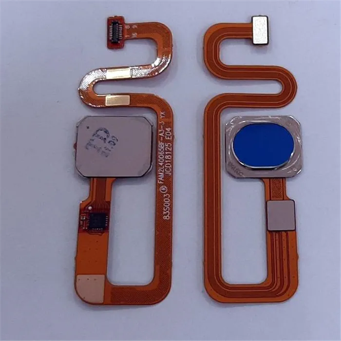Flex boton home azul para Oppo A3 calidad premium