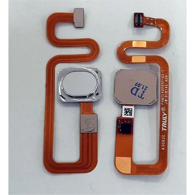 Flex boton home blanco para Oppo A3 calidad premium
