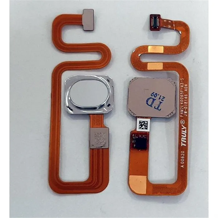 Flex boton home blanco para Oppo A3 calidad premium