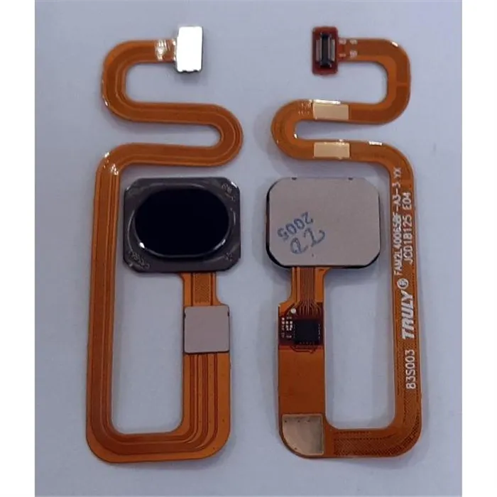 Flex boton home negro para Oppo A3 calidad premium