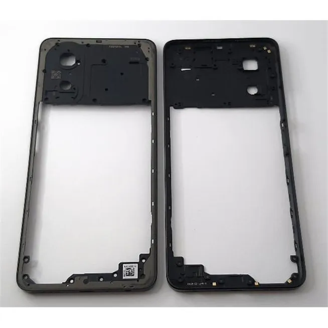 Carcasa central o marco negro para Oppo A38 4G calidad premium
