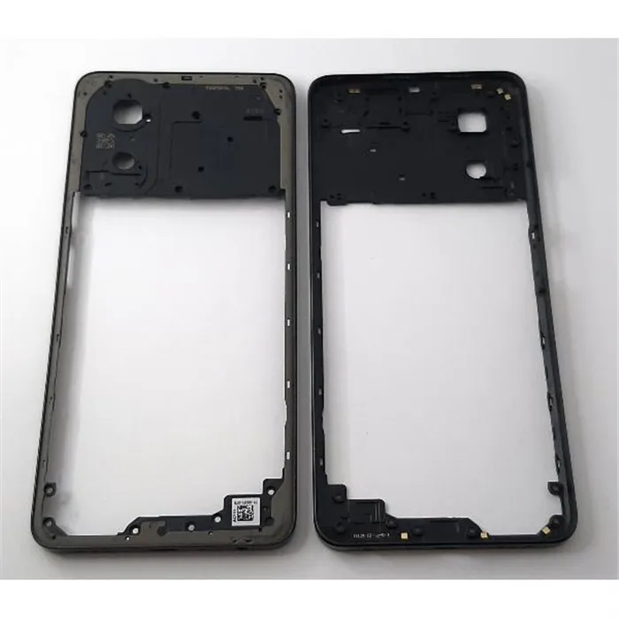 Carcasa central o marco negro para Oppo A38 4G calidad premium
