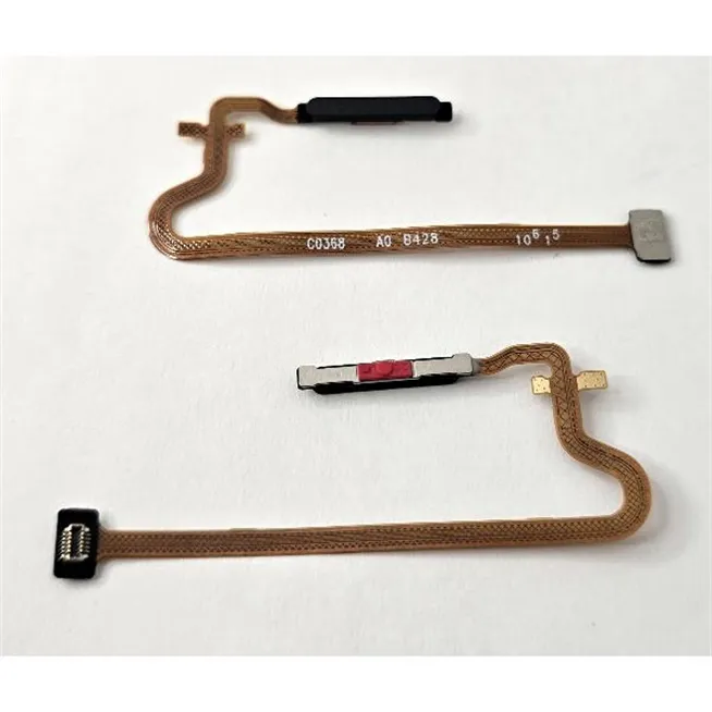 Flex sensor de huella negro para Oppo A40m calidad premium