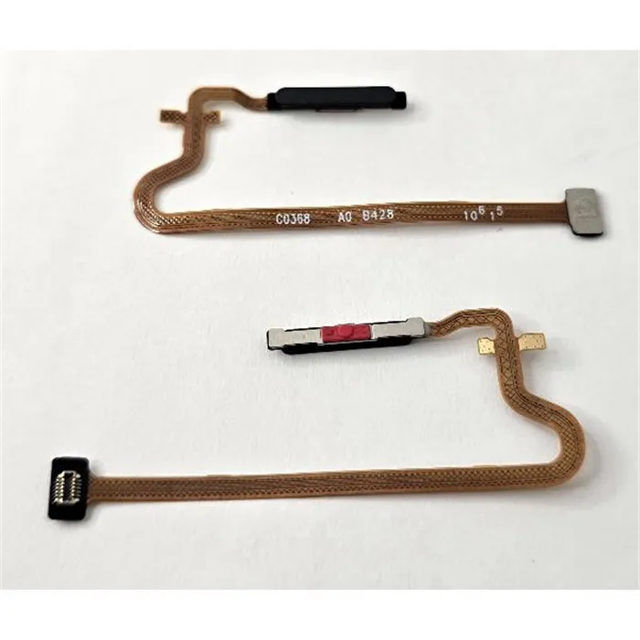 Flex sensor de huella negro para Oppo A40m calidad premium