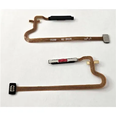 Flex sensor de huella negro para Oppo A40m calidad premium