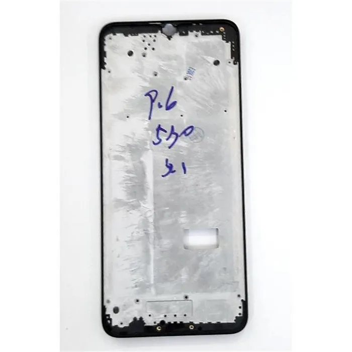 Carcasa central o marco negro para Oppo a5 2020 cph1931 calidad premium