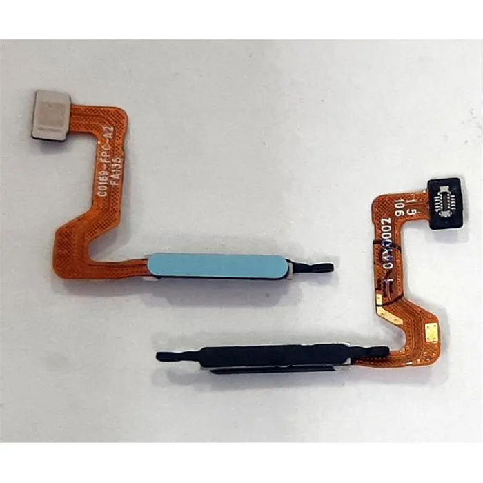 Flex boton home azul claro para Oppo A52 2020 calidad premium