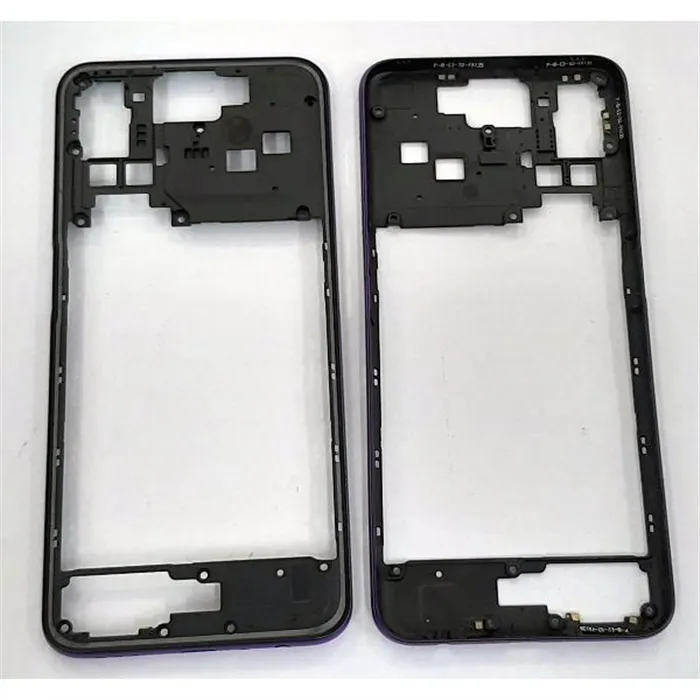 Carcasa central o marco purpura para Oppo A52 calidad premium
