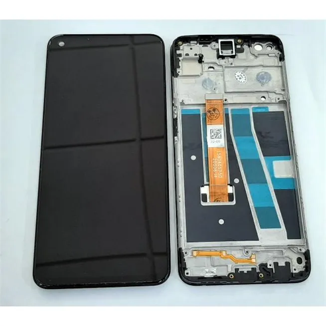 Pantalla lcd para Oppo A52 2020 mas tactil negro mas marco negro calidad premium