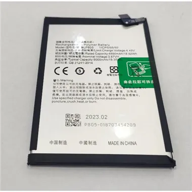 Bateria BLP805 para OPPO A53 A53S A32 A74 5G CPH2197 A16 OPPO A93 OPPO A93 5G 