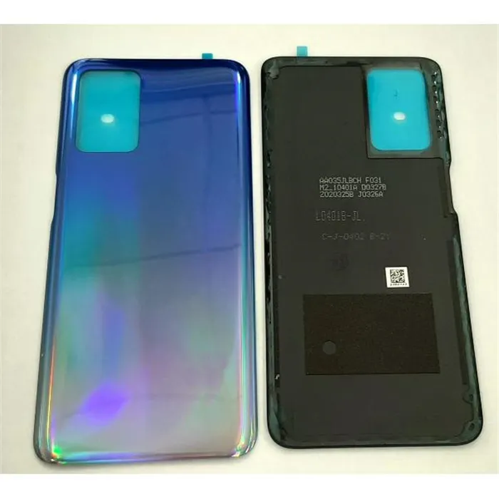 Tapa trasera o tapa bateria azul para Oppo A54 4G CPH2239