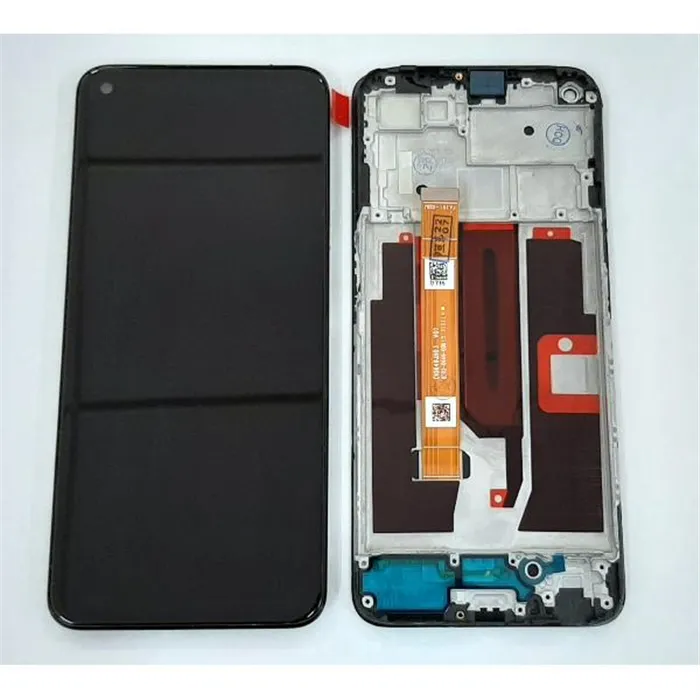 Pantalla LCD para Oppo a54 5g mas tactil negro mas marco negro calidad premium