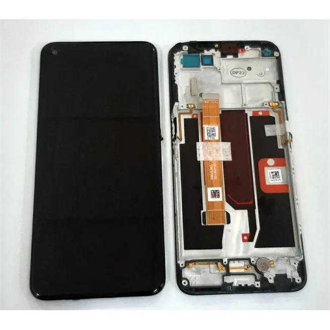 Pantalla lcd para Oppo A74 5G A54 5G 4906219 mas tactil negro mas marco negro Service Pack