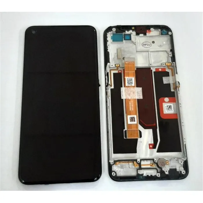 Pantalla lcd para Oppo A74 5G A54 5G 4906219 mas tactil negro mas marco negro Service Pack