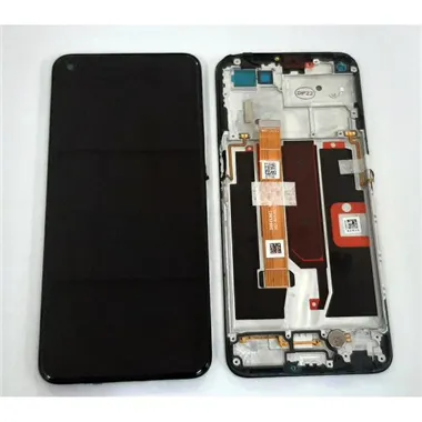 Pantalla lcd para Oppo A74 5G A54 5G 4906219 mas tactil negro mas marco negro Service Pack