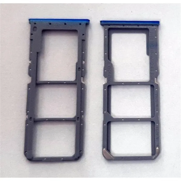 Soporte o bandeja dual sim azul para Oppo A54 5G calidad premium