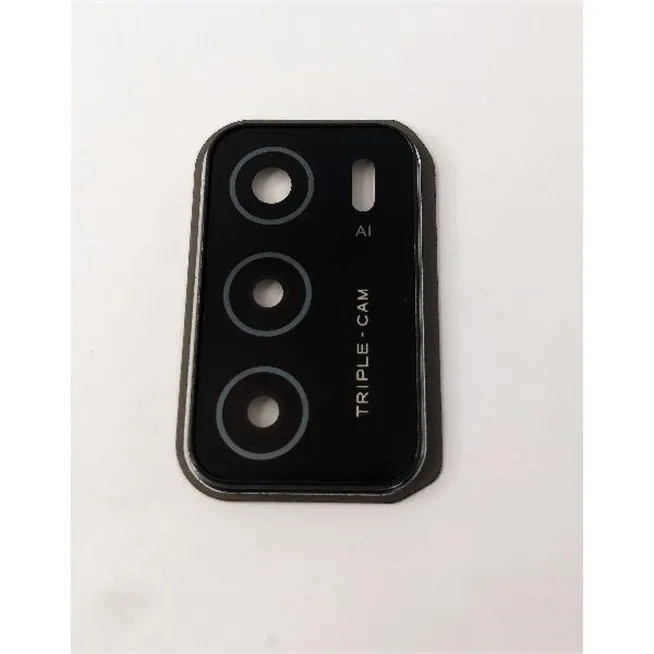 Cubierta camara plata para Oppo A54S CPH2273 calidad premium