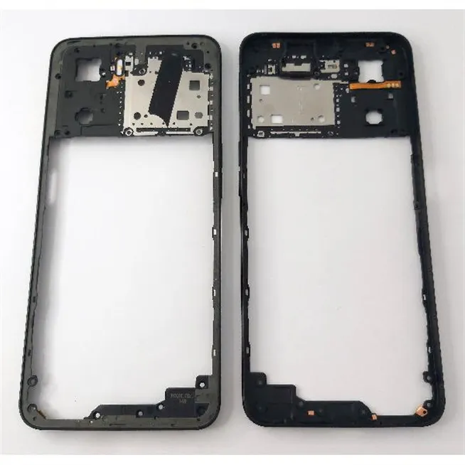 Carcasa o marco central negro para OPPO A57 4G CPH2387 