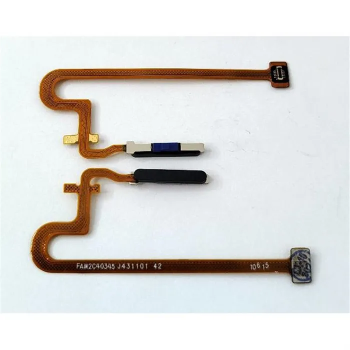 Flex sensor de huella negro para Oppo A57 4G CPH2387 calidad premium