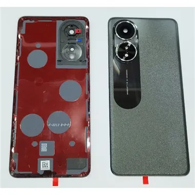 Tapa trasera o tapa bateria negra para OPPO A58 4G CPH2577 con lente de camara