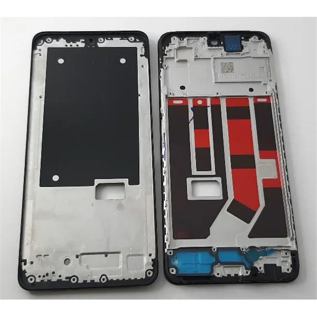 Carcasa central o marco negro para Oppo A58 4G CPH2577 calidad premium