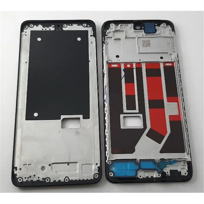 Carcasa central o marco negro para Oppo A58 4G CPH2577 calidad premium