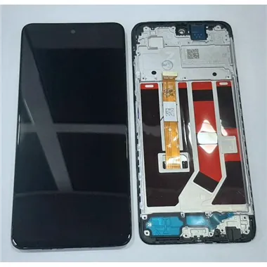Pantalla lcd para Oppo A58 4G mas tactil negro mas marco negro calidad premium