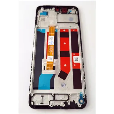 Pantalla lcd para Oppo A60 CPH2631 mas tactil negro con marco negro calidad premium