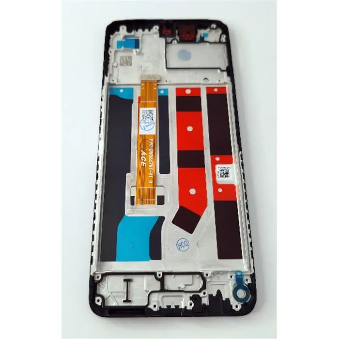 Pantalla lcd para Oppo A60 CPH2631 mas tactil negro con marco negro compatible