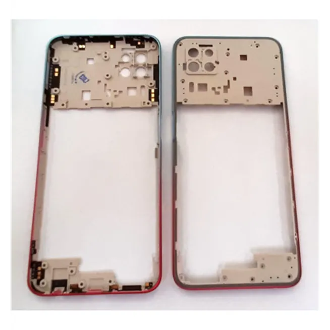 Carcasa central o marco rojo para Oppo A72 5G calidad premium