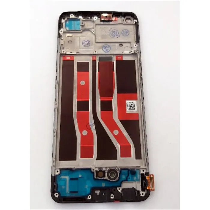 Pantalla oled para Oppo A74 4G CPH2219 Oppo F19 4907039 mas tactil negro mas marco negro compatible