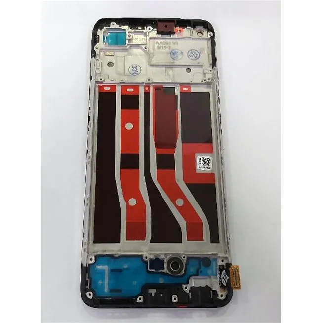 Pantalla lcd para Oppo A74 4G CPH2219 Oppo F19 4907039 mas tactil negro mas marco negro compatible