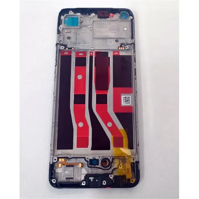 Pantalla lcd para Oppo A74 4G CPH2219 Oppo F19 4907039 mas tactil negro mas marco negro Service Pack