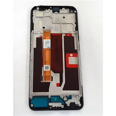 Pantalla lcd para Oppo A74 5G mas tactil negro mas marco negro compatible