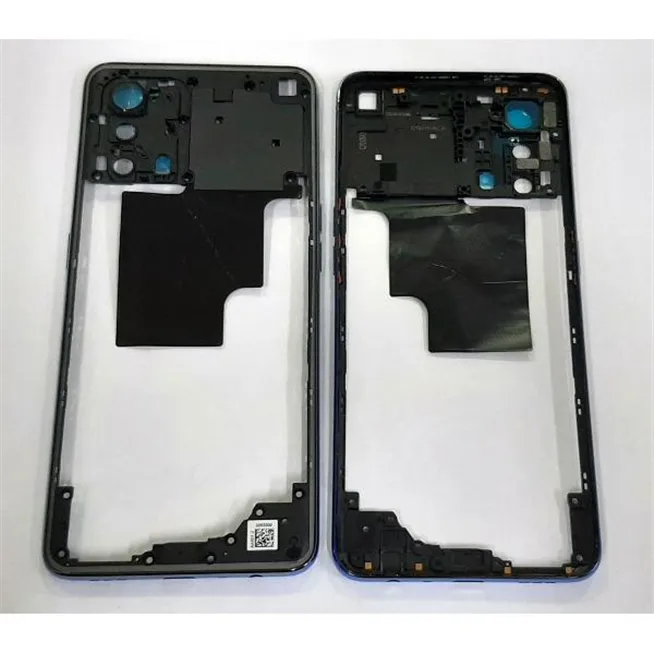 Carcasa trasera o marco azul para Oppo A74 5G calidad premium
