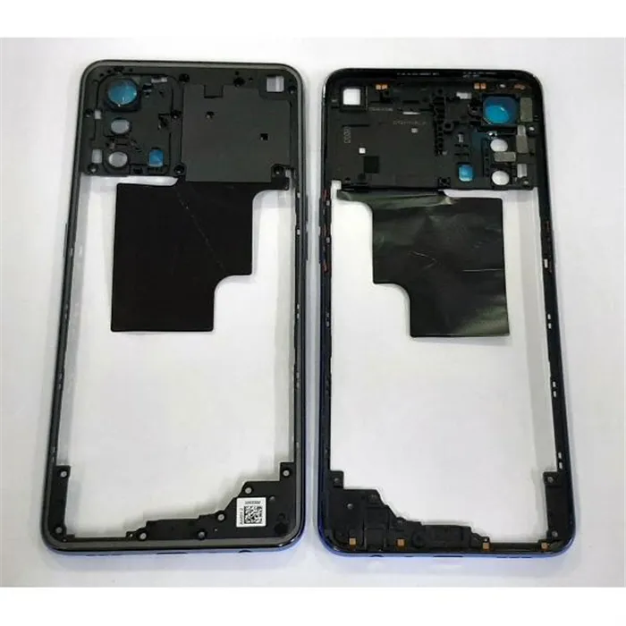 Carcasa trasera o marco azul para Oppo A74 5G calidad premium