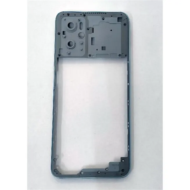 Carcasa central o marco azul para Oppo A76 CPH2375 calidad premium