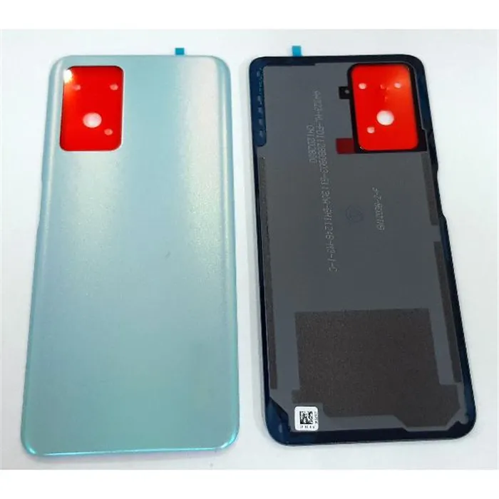 Tapa trasera o tapa bateria azul para Oppo A76 CPH2375